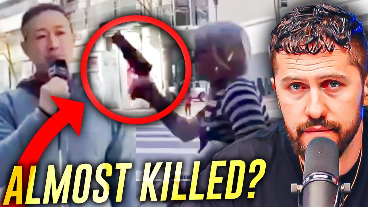 Preacher Gets G*N in Face After Sharing Jesus w/ 🏳️🌈 Person