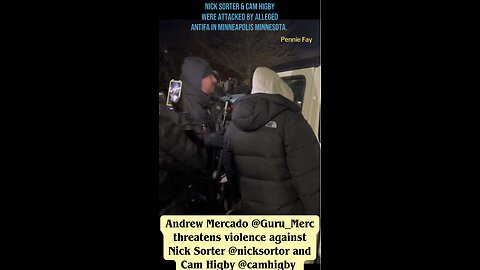Nick Sorter & Cam Higby were attacked by alleged Antifa journalist in Minneapolis Minnesota.