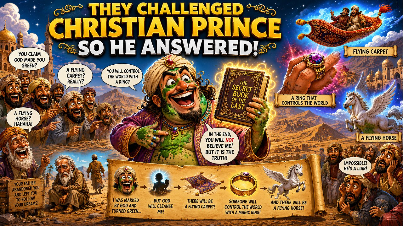Muslims challenging Christian Prince here is the answer. Try not to laugh.