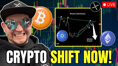 Bitcoin Dominance falling, Crypto Alt Season here!