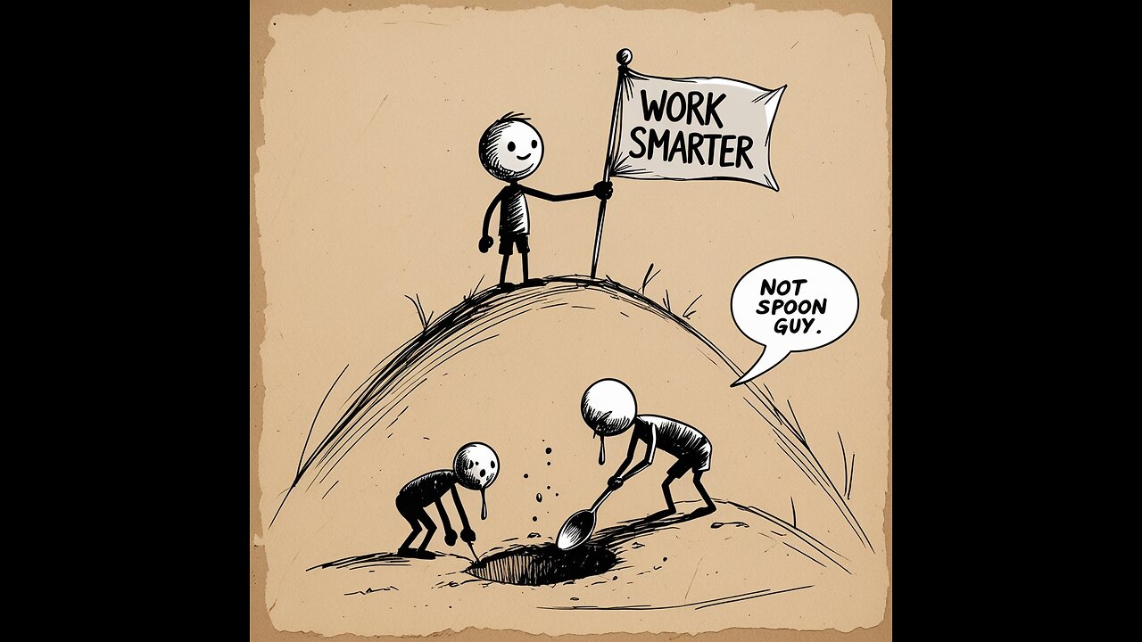 Work Smarter Not Harder - The 60-Second Lesson That Changes Everything!