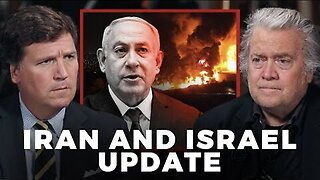 Tucker and Steve Bannon React to New Developments in Iran-Israel Conflict