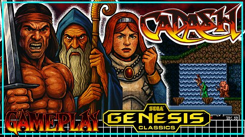 🎮 Cadash - SEGA GENESIS Warrior's Strength ⚔️🔥