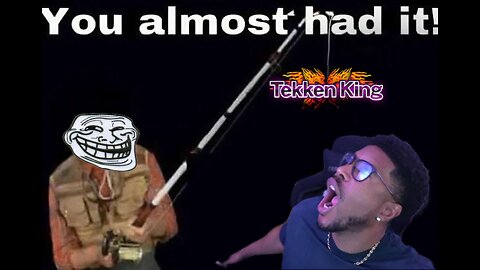 Lowtiergod wants to get Tekken King, but The Salt Content I.D. it, so he can't have it.