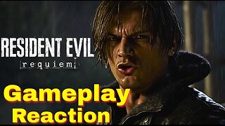 Me Reacting to Japanese Resident Evil Requiem gameplay footage