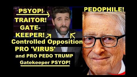 Controlled Opp PRO 'Virus' Pedophile RFK Jr, Psyop 'The People's Voice' Again!