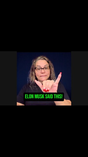 🚨 Elon Musk SAID This?! 😱 #ASL #deaf #signlanguage