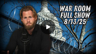 8 13 25 OWEN SHROYER War Room First Night Of Police State In Washington D.C.