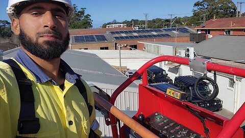 Australia Construction Life 🇦🇺 | Earning Through Roof Plumbing & Boom Lift Operation