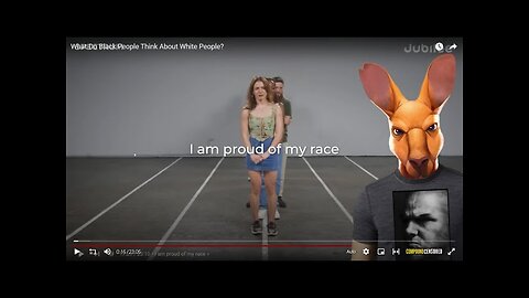 Devin Tracey - are you proud of your race ?