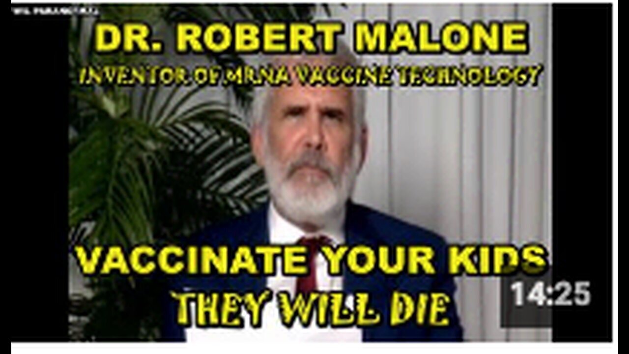 "mRNA Vaccine Inventor Issues Serious Warning about Pandemic Vaccine"