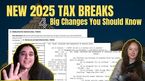 2025 Tax Changes You Need to Know | 4 Big Beautiful Bill Deductions Explained
