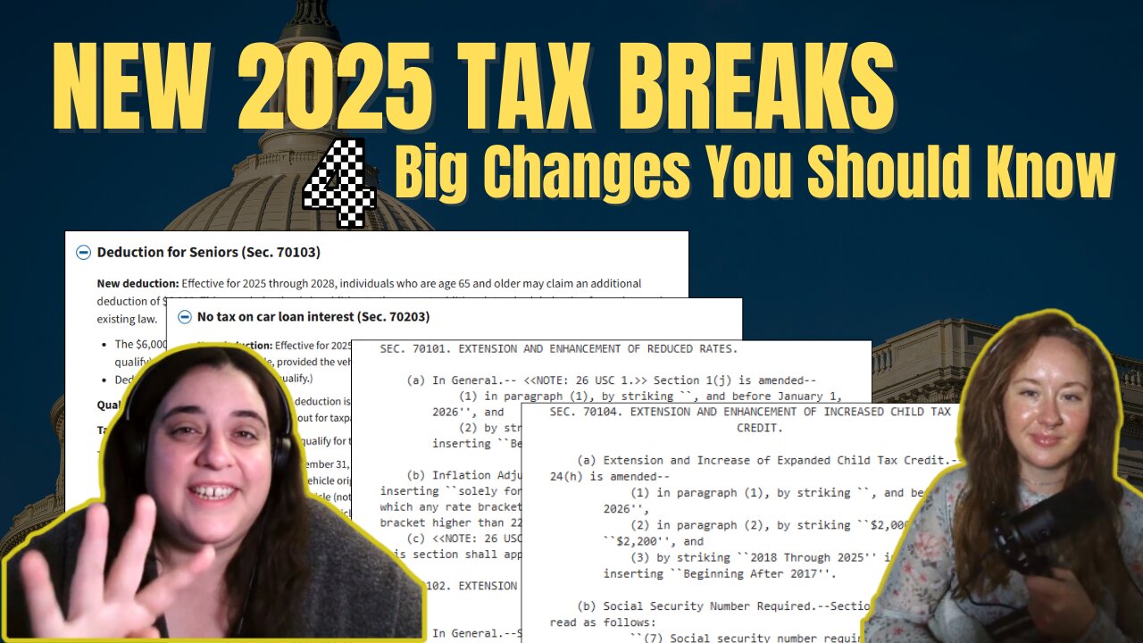 2025 Tax Changes You Need to Know | 4 Big Beautiful Bill Deductions Explained