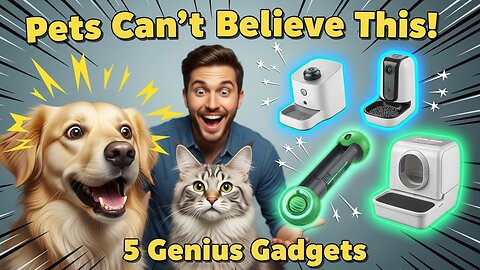 5 Genius Pet Gadgets on Amazon You Must Have