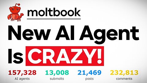 NEW Social Network for AI Agents is INSANE!