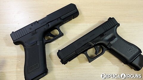 Umarex Glock 17 Gen 5 MOS CO2 Blowback BB Pistol Table Top Review