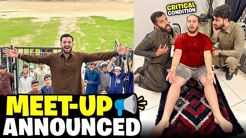 Meet-up Location Announce krdi😱Shazi is in critical situation pray for him🙏🏻