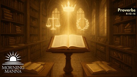 Morning Manna - August 5, 2025 - Proverbs 8:12-16 - Wisdom for Life and Leadership