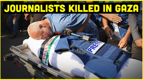 Journalists KILLED In Gaza! Will Anything Be Done