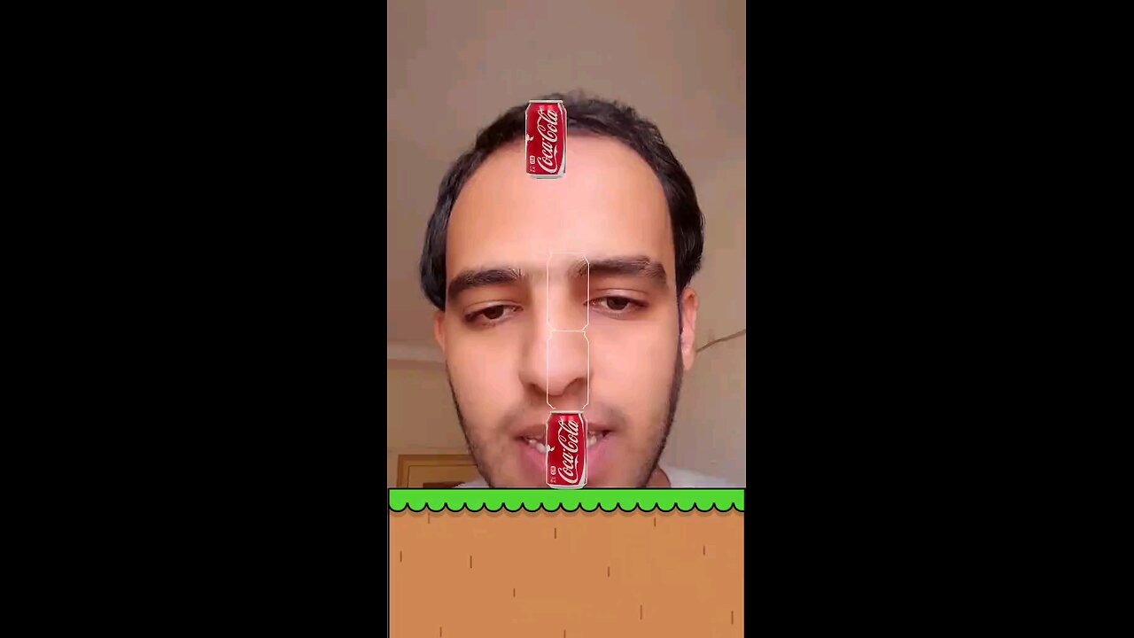 بنيت برج من عبوات كوك كولا