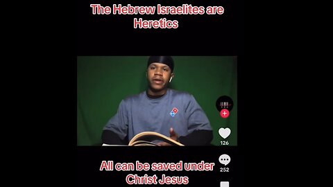 RE: THE HEBREW ISRAELITES ARE HERETICS!! #plantationchristianity