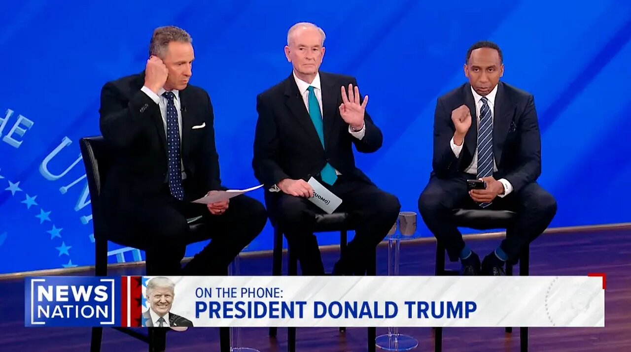 President Trump Backs Stephen A. Smith for possible 2028 Run For President