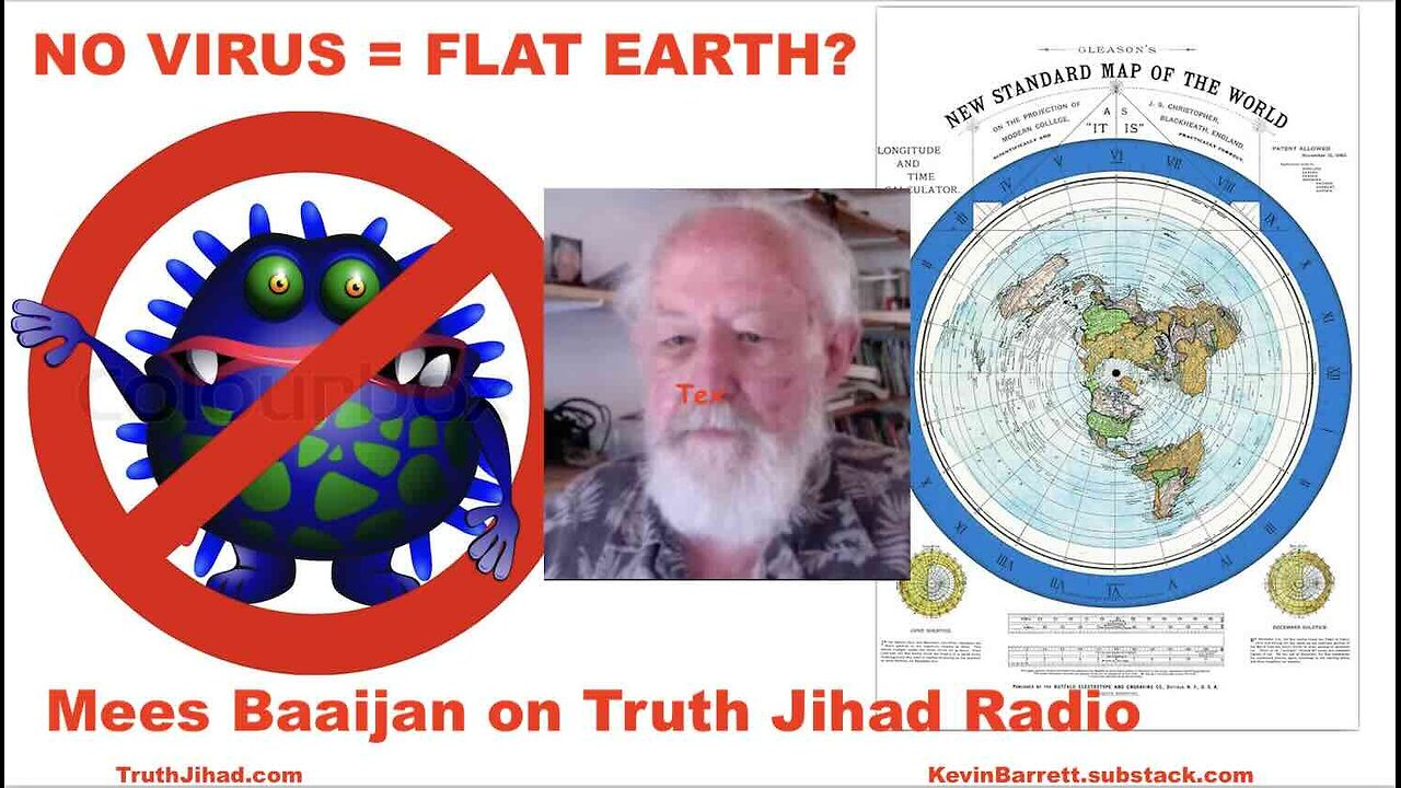 Mees Baaijen Says "No Viruses" Is Another "Flat Earth"