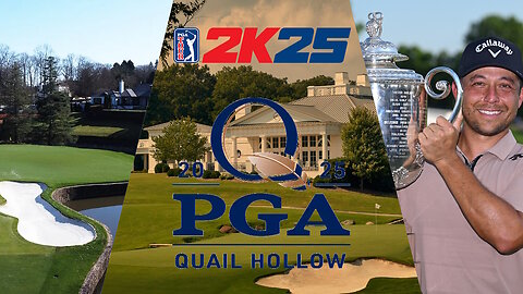 PGA Tour 2K25 - 2025 PGA Championship Gameplay Round