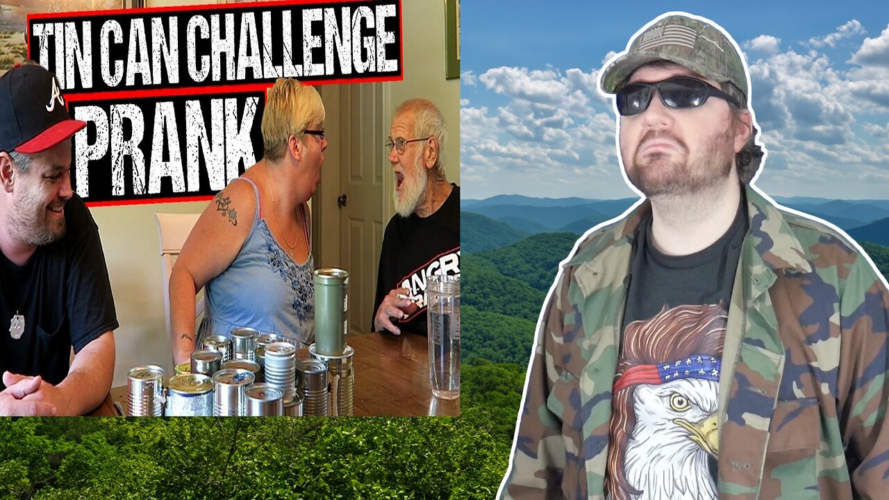 Angry Grandpa - The Tin Can Challenge Prank!! (AGP) - Reaction! (BBT)