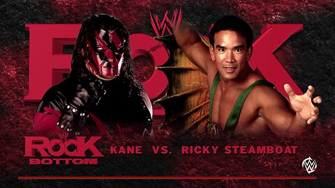 WWE 2k16 Kane vs Ricky Steamboat