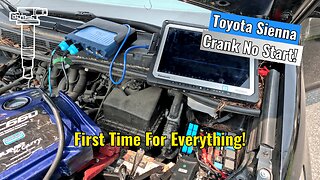 2020 Toyota Sienna - Crank No Start! Never Seen This Before!