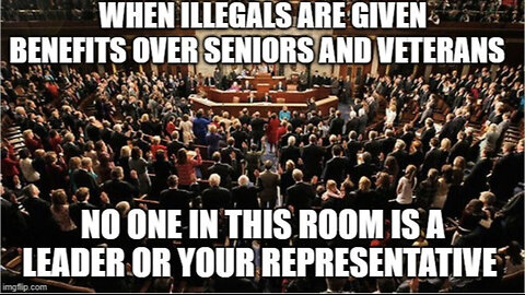 Veteran EVICTED to house lib democrat zombie joe biden open border Illegals w/ complete FAKE PAPERS
