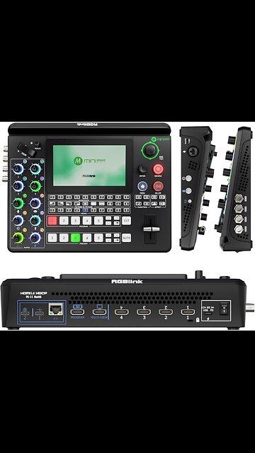 RGBlink mini-Edge SDI All in One Pro Live Streaming Multi-Camera Video Mixer