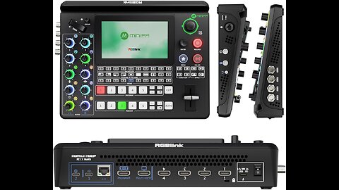 RGBlink mini-Edge SDI All in One Pro Live Streaming Multi-Camera Video Mixer