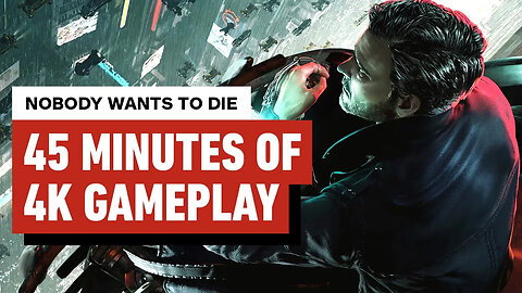 Nobody Wants to Die - First 45 Minutes of PC Gameplay (4K 60FPS)