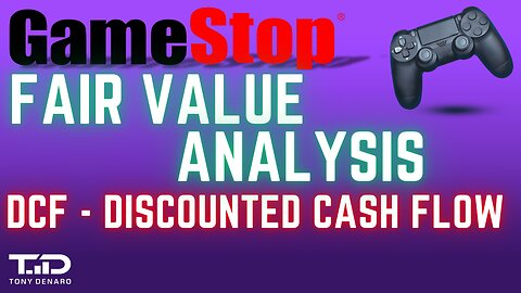 Gamestop DCF Discounted Cash Flow Analysis for GME Fair Value Price