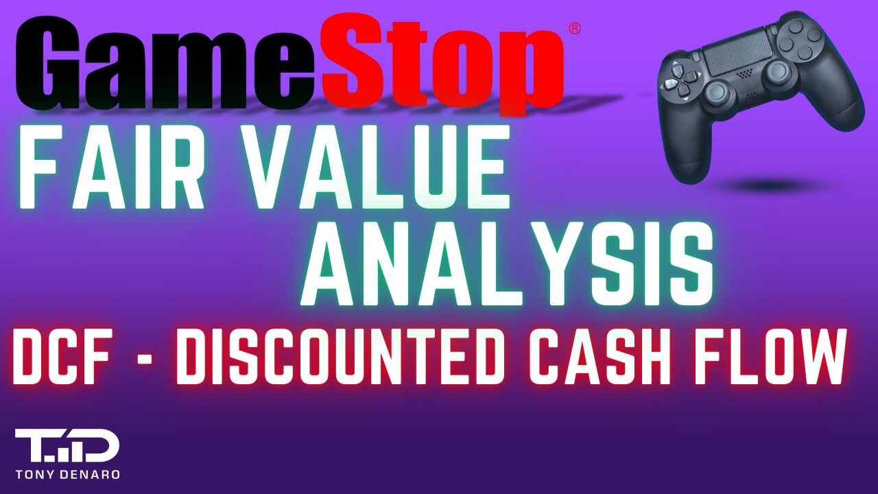 Gamestop DCF Discounted Cash Flow Analysis for GME Fair Value Price