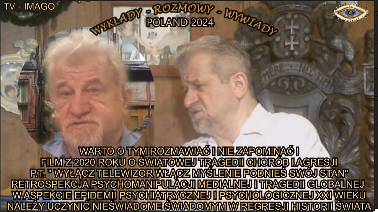 WYŁACZ TELEWIZOR WŁĄCZ MYSLENIE PODNIEŚ SWÓJ STAN. FILM O SWIATOWEJ TRAGEDII CHORÓB I AGRESJI