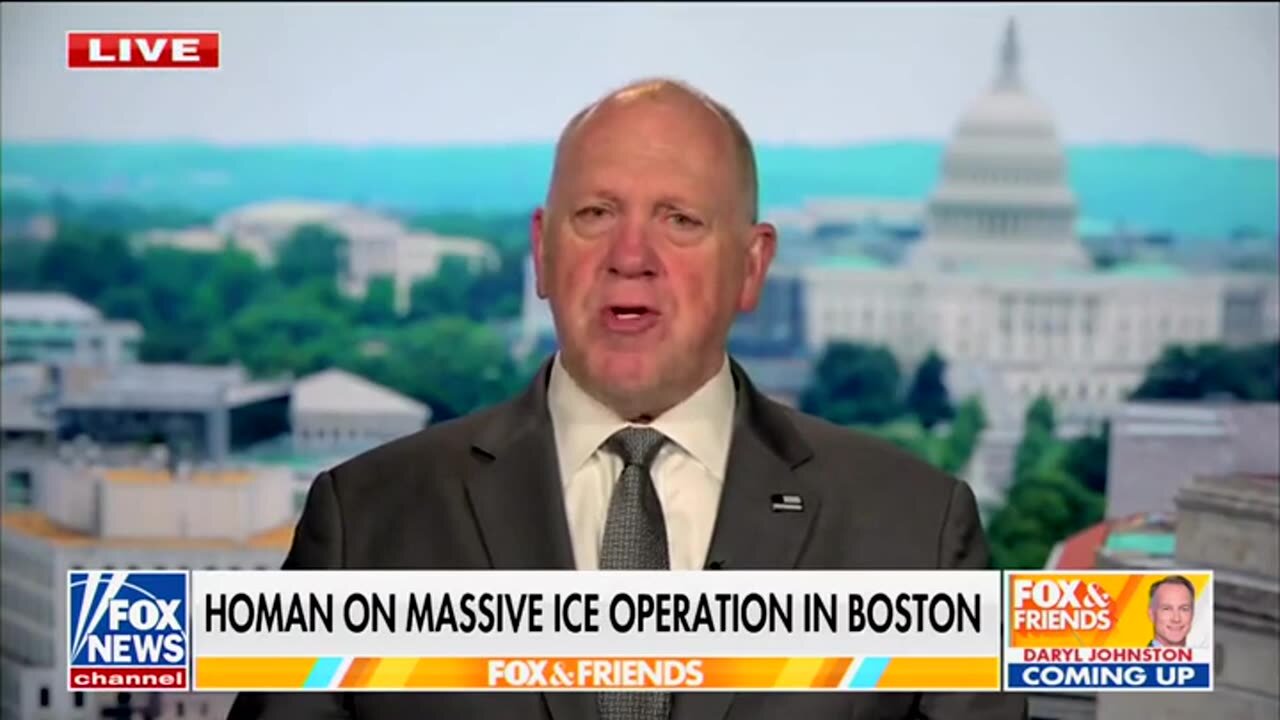 Let Our Agents In': Tom Homan Sends Message To 'Sanctuary' Cities (