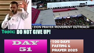 Day 51 | Sunday, August 24th, 2025 — Topic: DO NOT GIVE UP! 100 Fasting & Prayer
