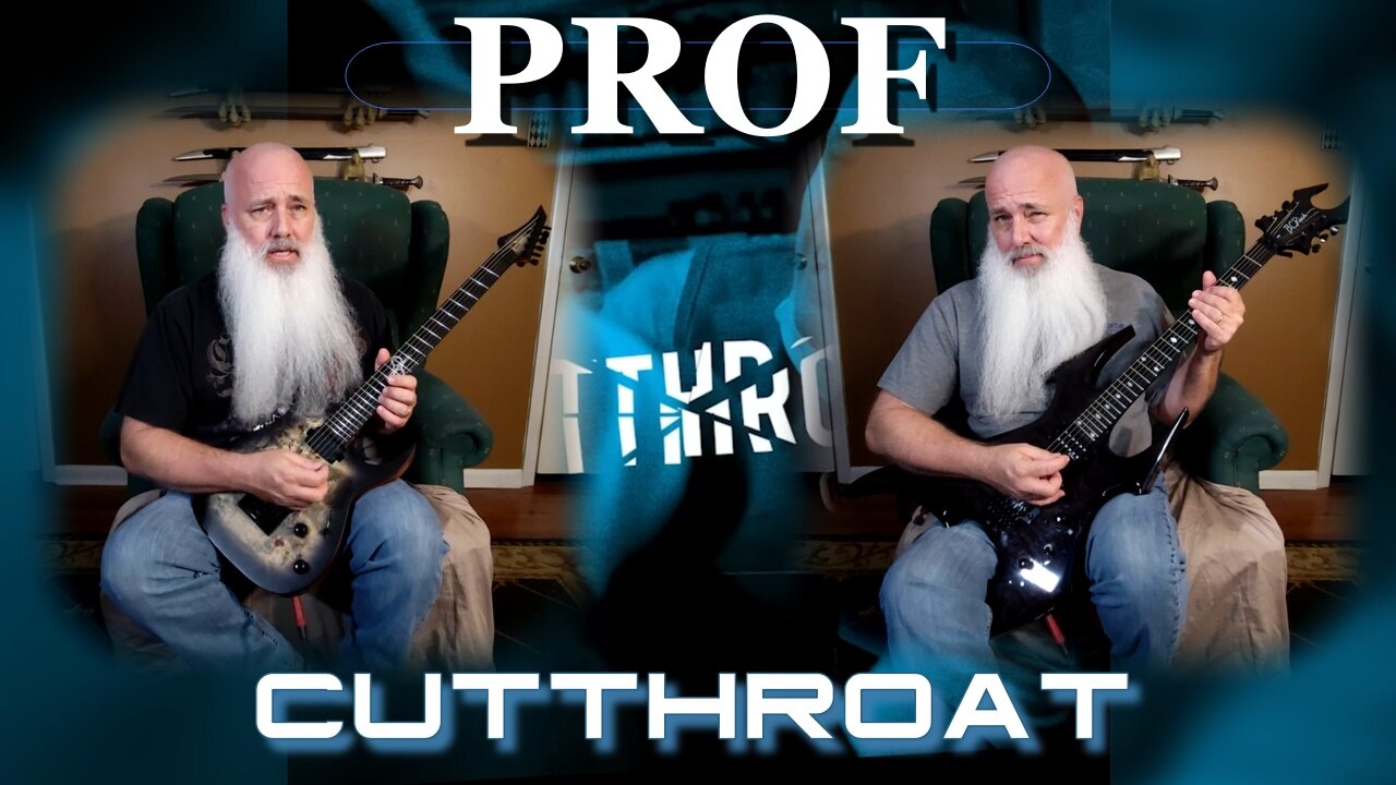 Prof - Cutthroat (Metal guitar cover)