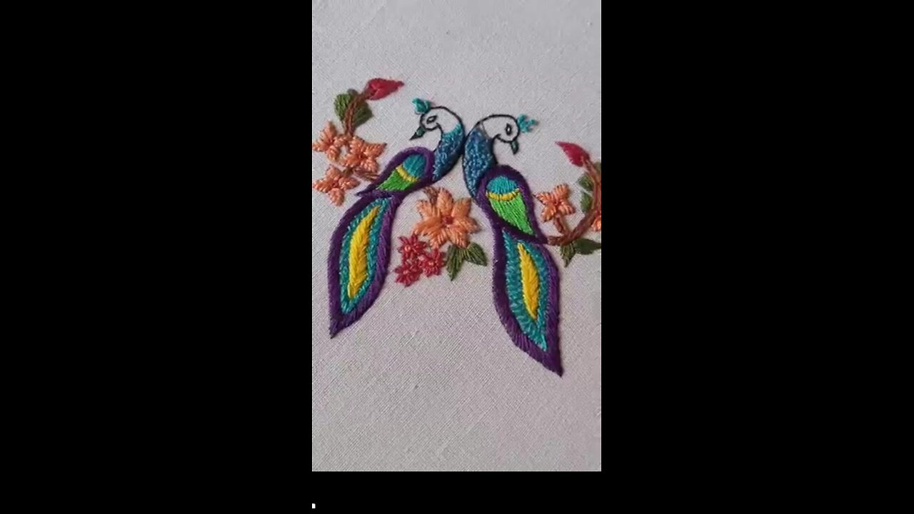 Embroidery design👍🏻💯 #embroiderydesign