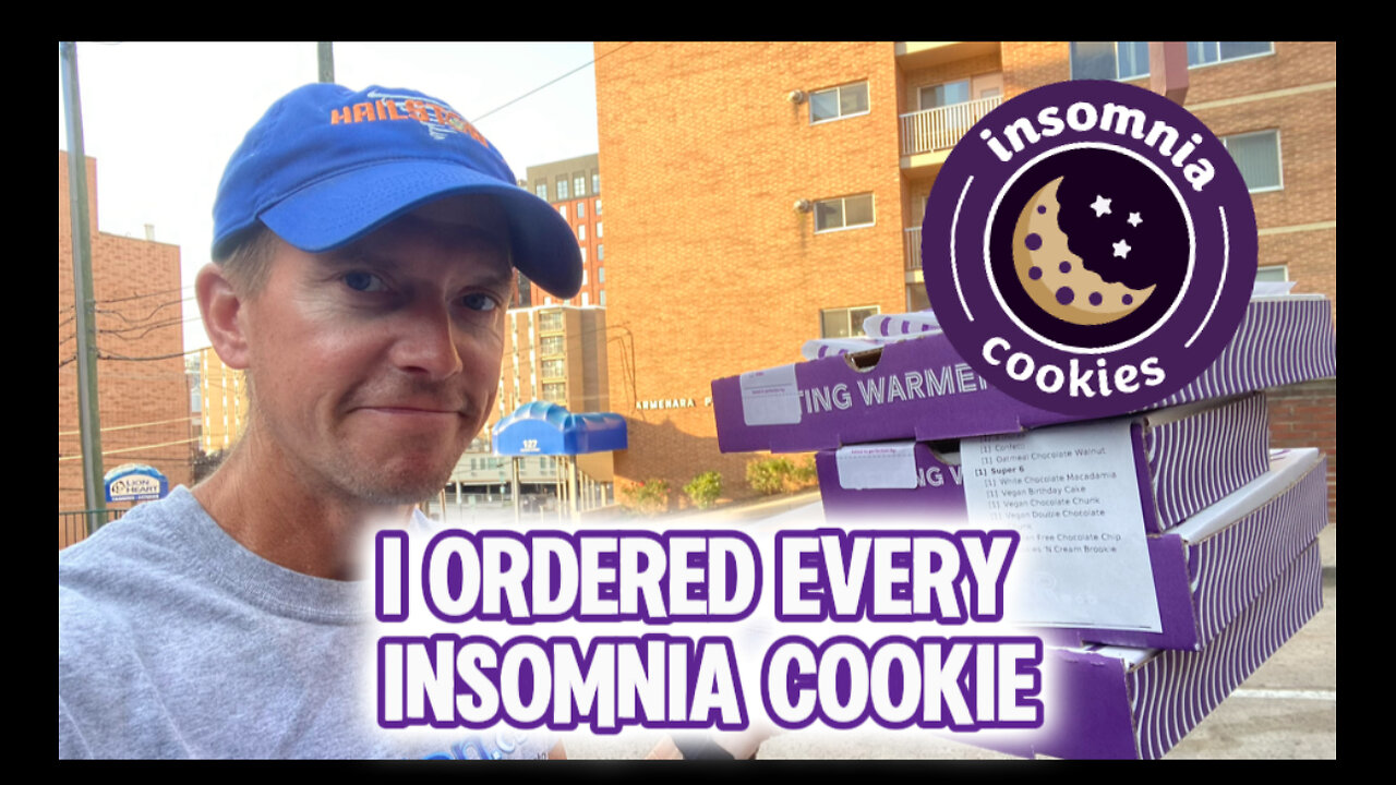 I Ordered Every Cookie From Insomnia Cookies
