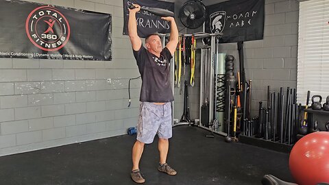 Clubbell Diagonal Swing to Stack