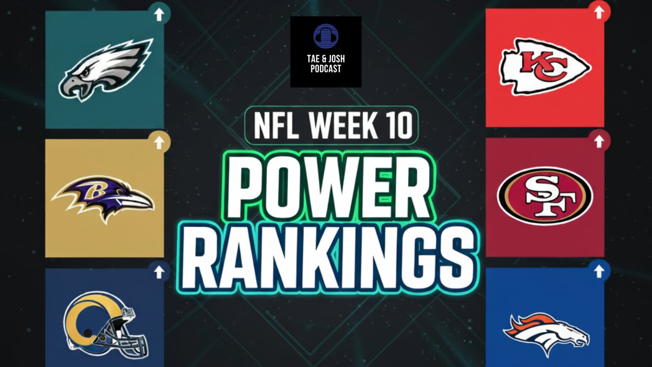 NFL 2025 Week 10 Power Ranking