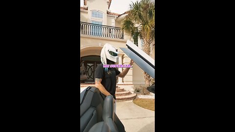 How to enter a super car