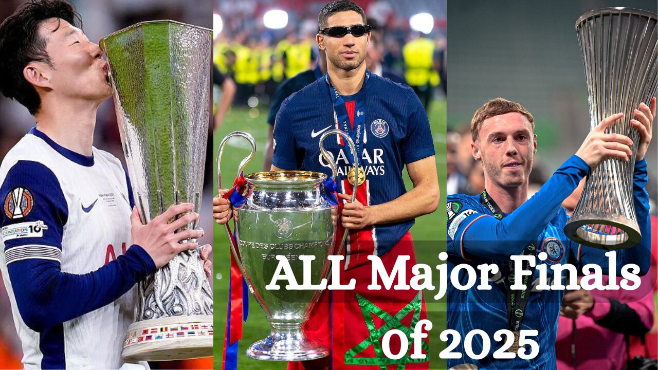 All 5 Major Football Finals of 2025 You need to REWATCH !!