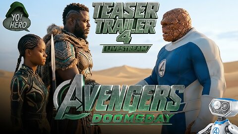 Yo! Hero #42 Avengers:Doomsday Teaser Trailer 4 Livestream! #avengersdoomsday #avengers #yohero