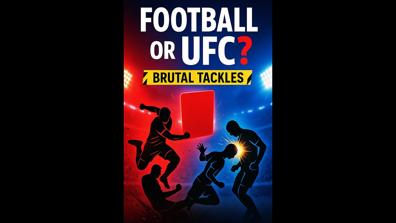 Football or MMA? 😳 Brutal Tackles That Deserved REDS!