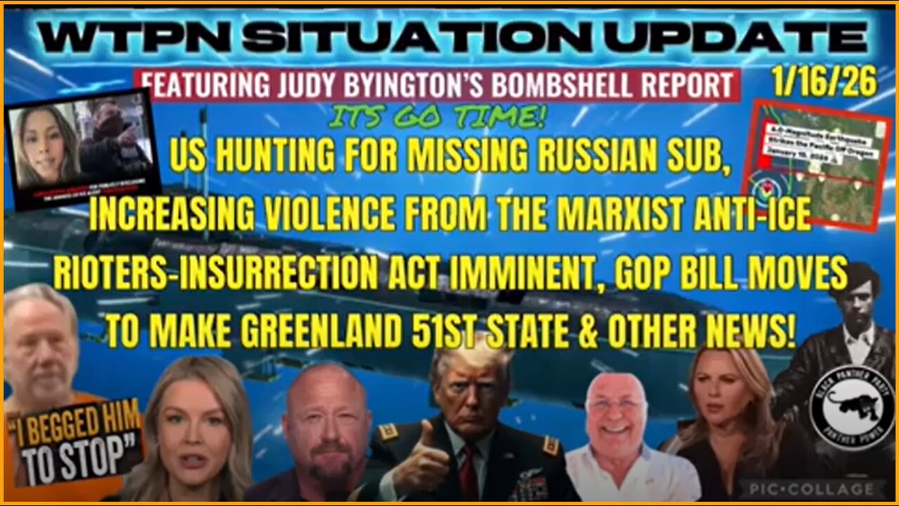 WTPN SITUATION UPDATE FEATURING RESTORED REPUBLIC 1/17/2026.......